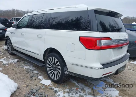 2021 Lincoln Navigator Reserve L из США, поврежденный, VIN 5LMJJ3LTXMEL12269